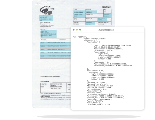 OCR-Strukturierung